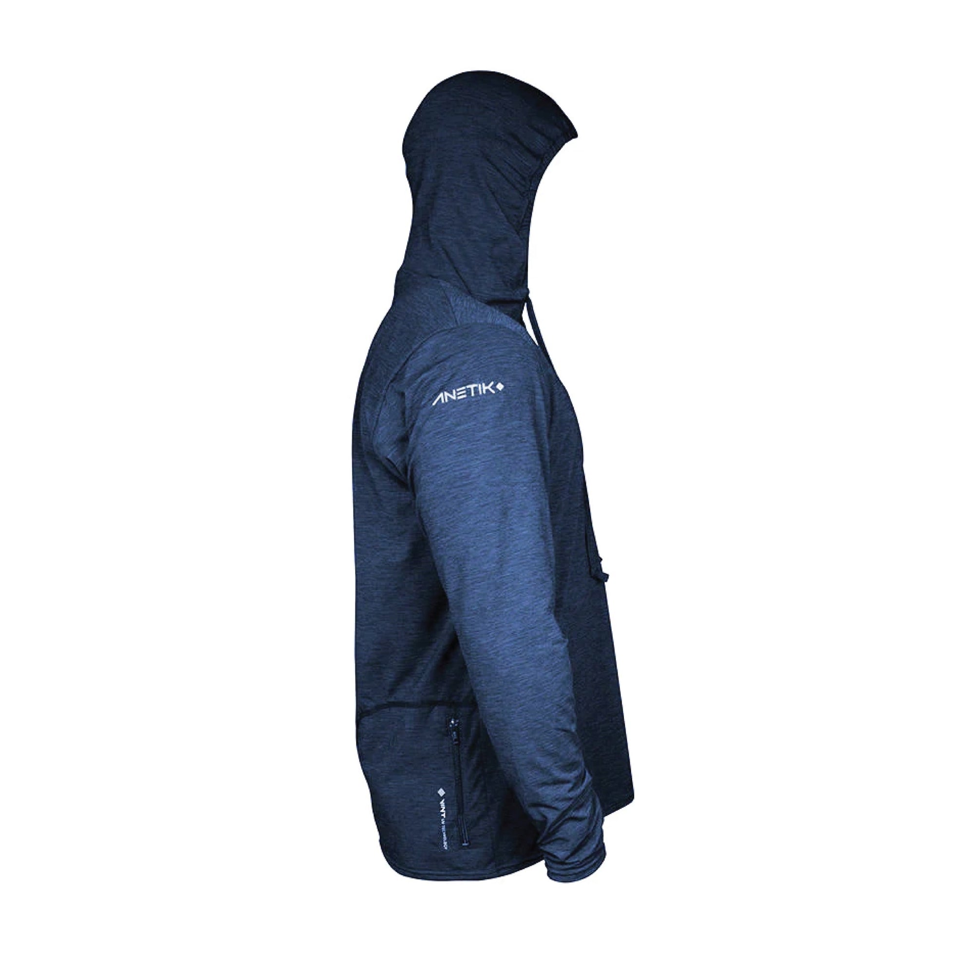 Na Pali Experience - Anetik® Navy Hooded Long-Sleeve Protected UV