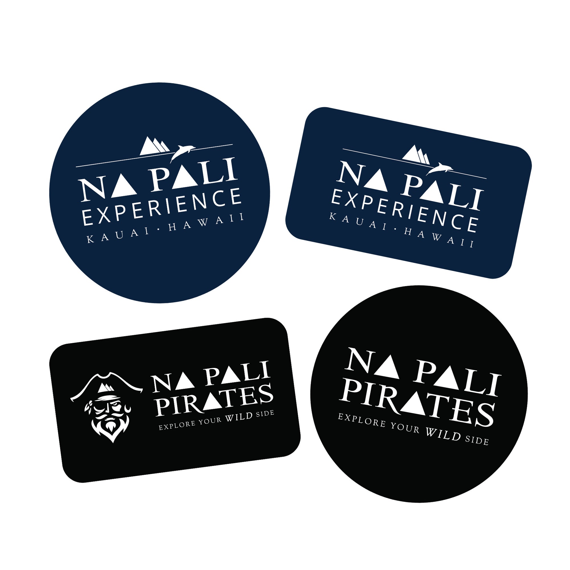 Na Pali Experience - 4x Sticker Pack